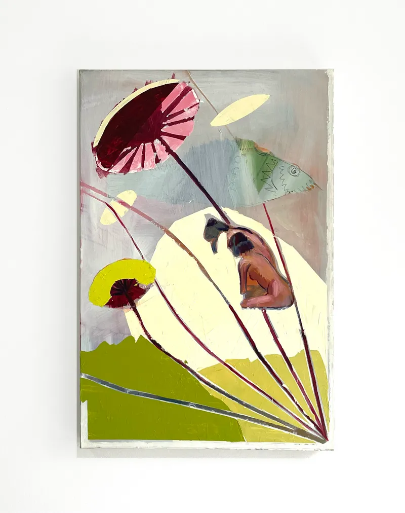 s/título, 2025 — Oil, Acrylic, Canvas, by João Hisse