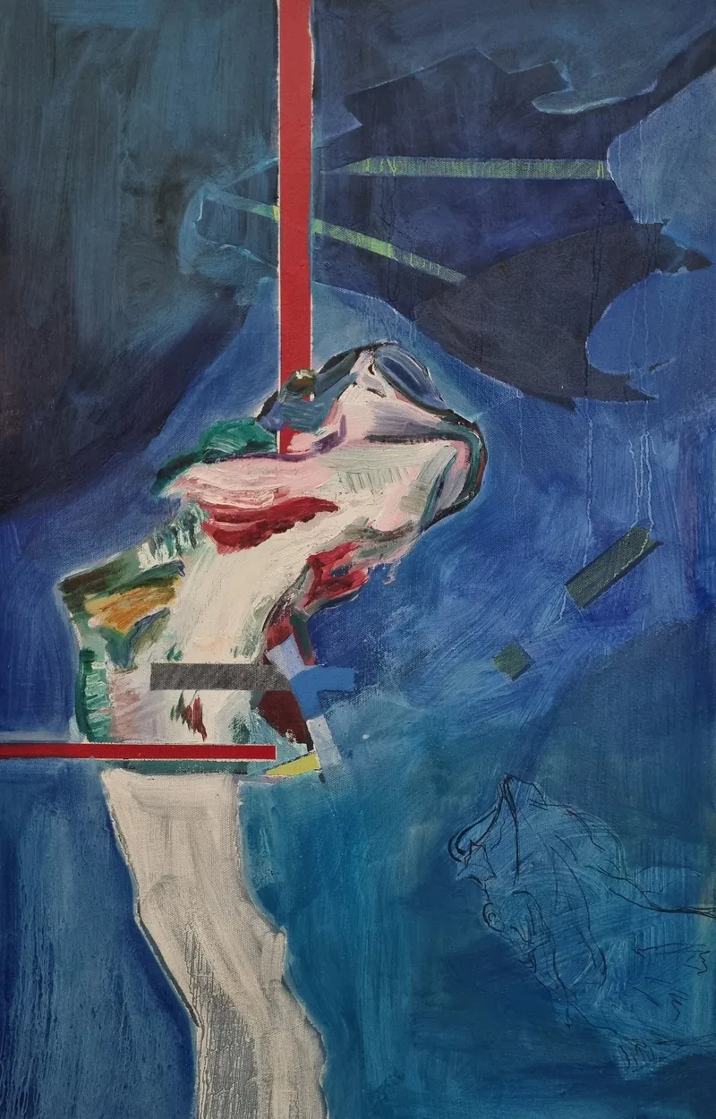 Untitled, 2024 — Oil, Acrylic, Canvas, by João Hisse